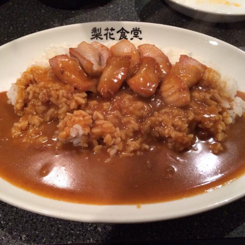 豚トロステーキカレー(梨花食堂 天満本店)