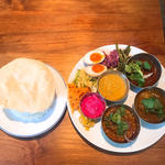 Two CURRY PLATE