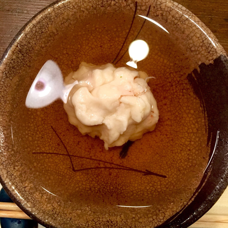 おでん（海老真丈）(馬場頭ふろ)