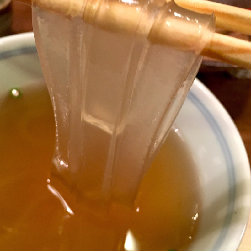 おでん（くず切り）(馬場頭ふろ)