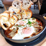 Baked Eggs with Porcini(スターバックスリザーブロースタリー東京)