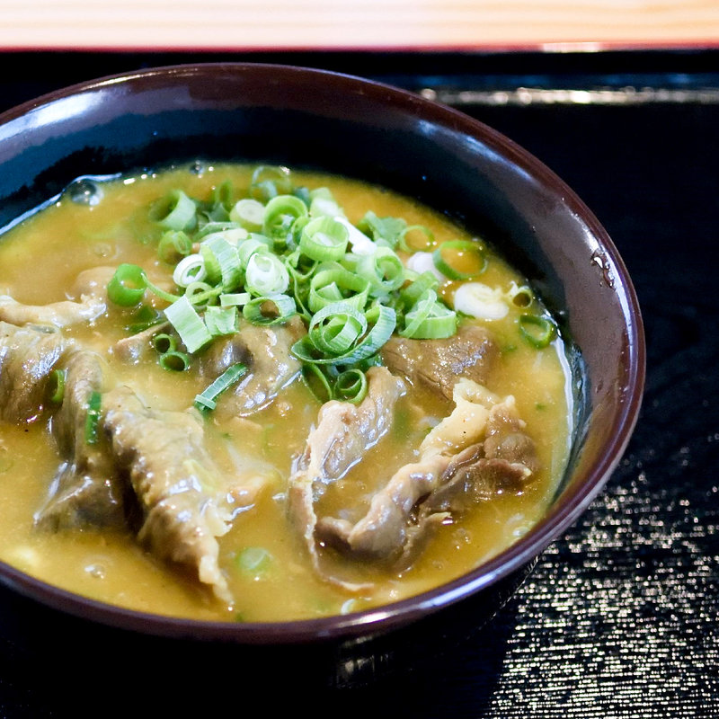 カレーうどん(うどん屋 一 本大店 （いち）)