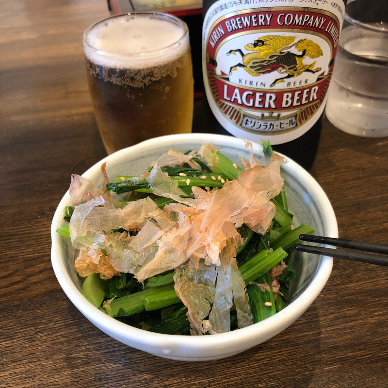 ほうれん草のおひたし(ときわ食堂 （ときわしょくどう）)