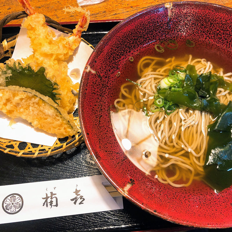 天ぷらそば(楠喜)