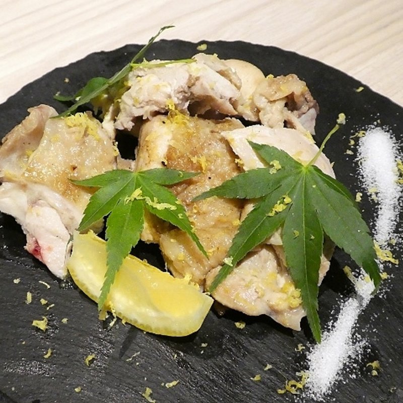 鶏もも肉のゆず塩焼き(酒友はなび 梅田店)