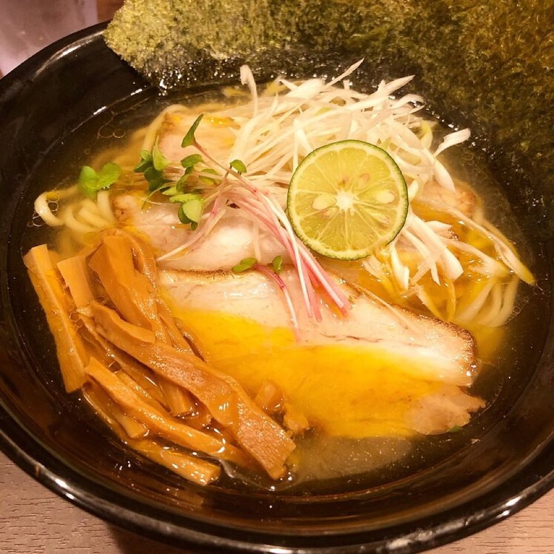 鶏塩中華そば(麺屋坂本)