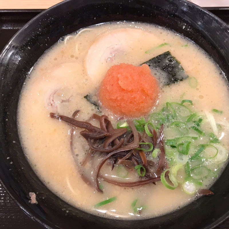 明太ラーメン(とんこつラーメン屋台 )