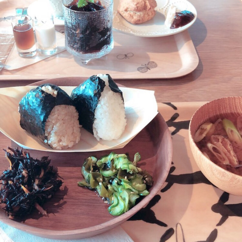 おにぎりランチ(call cafe 家と庭)