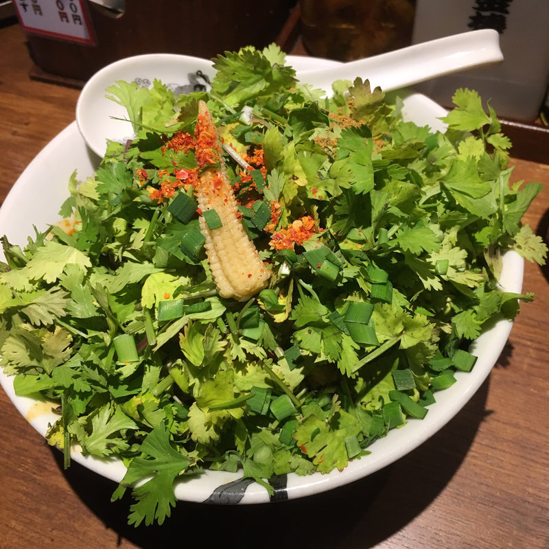 カラシビまぜそば(カラシビつけ麺　鬼金棒 （キカンボウ）)
