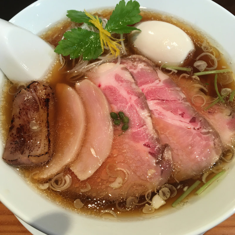 鳥LABOそば(麺LABOひろ)