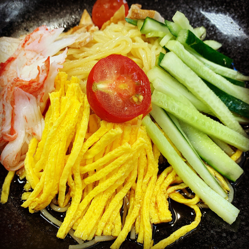 冷し中華(餃子の王将 水道橋店)