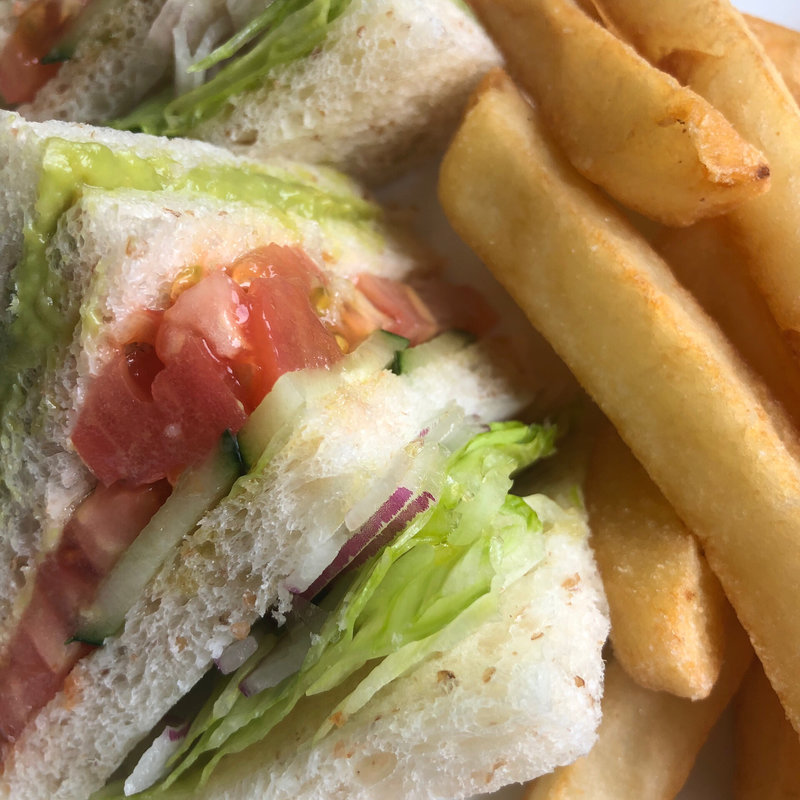 野菜とアボガドピューレのサンドイッチ(ザ・ラウンジ ウェスティンホテル東京)