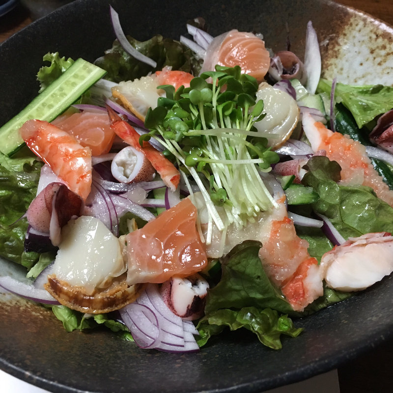 海鮮サラダ(浜寿司 )