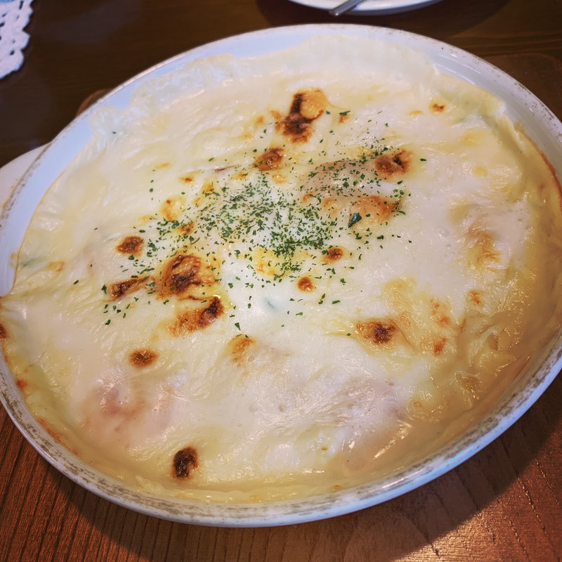 エビグラタン(アラビゴ珈琲店)