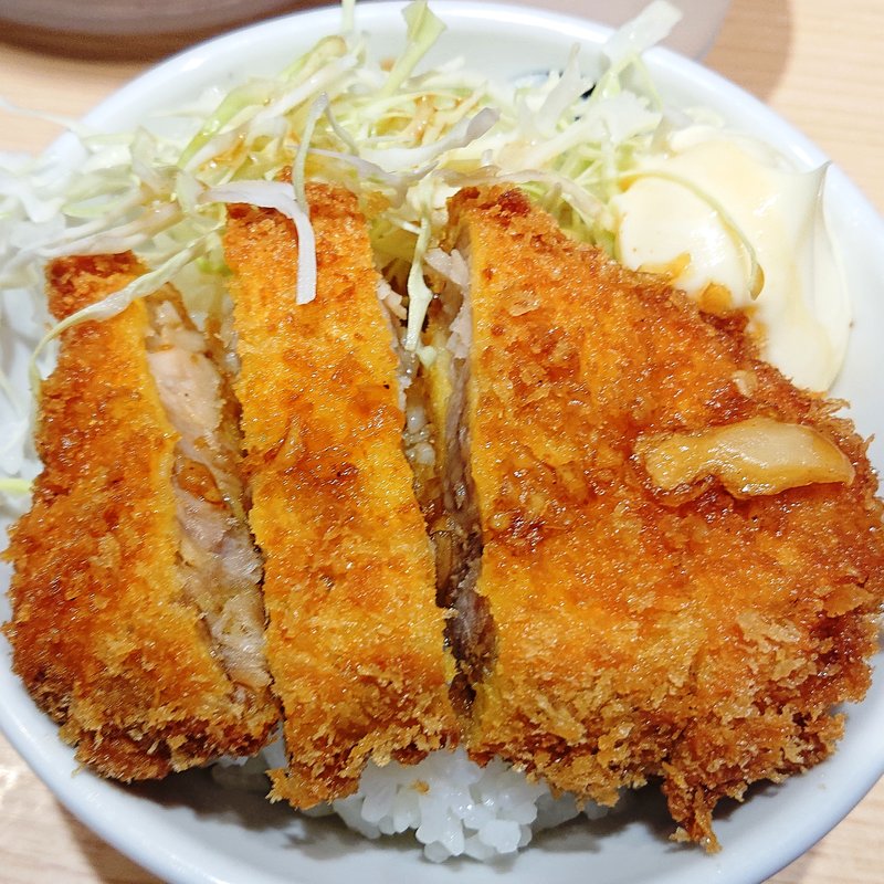 ミニチャーカツ丼(玉・赤備（あかぞなえ）)