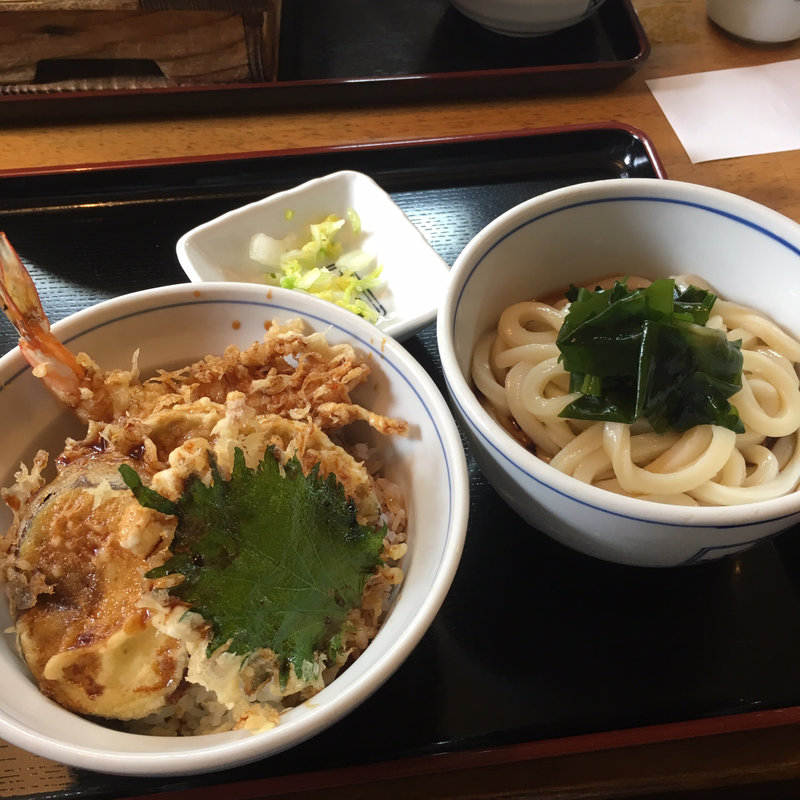 天丼セット(五城)