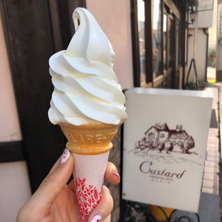 バニラソフトクリーム(カスタード洋菓子店)