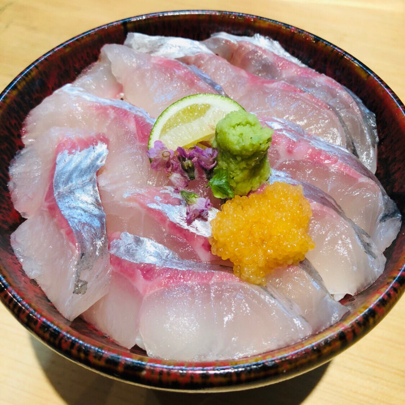 シナノユキマス丼(熊だ)