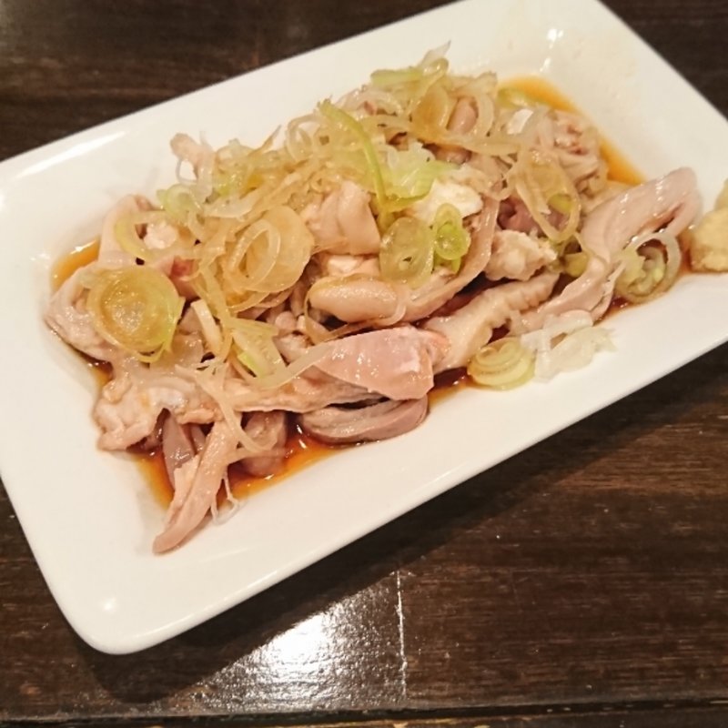 ガツ刺(炭焼はらみ専門店 福光)