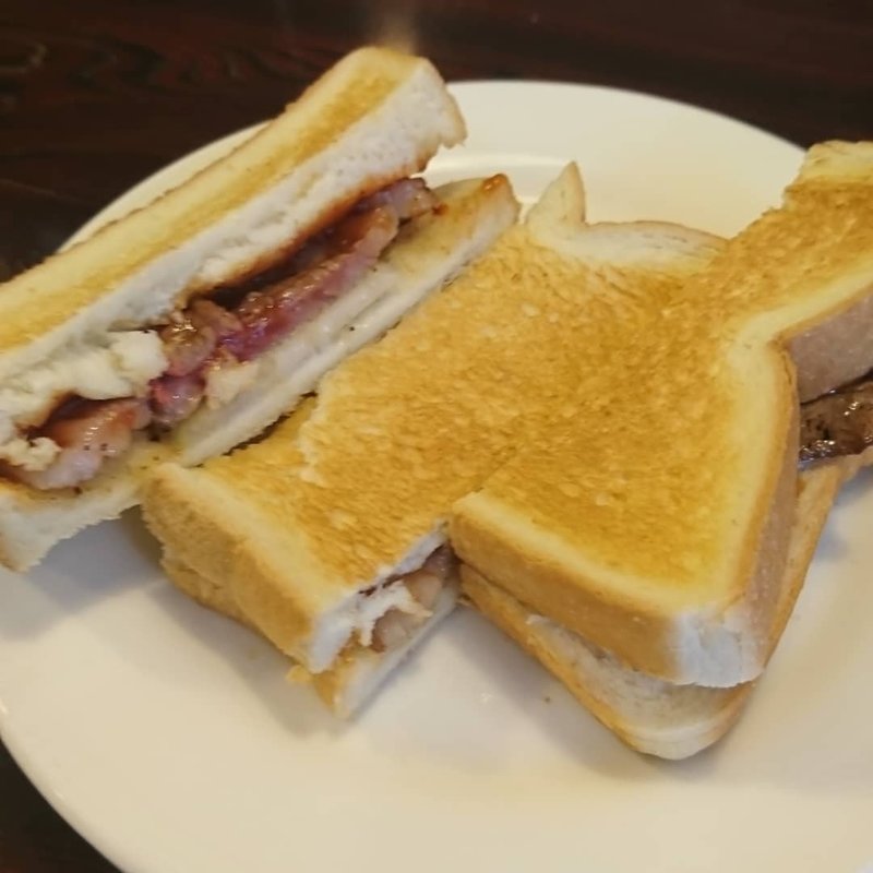 ステーキサンドイッチ(ほそやのサンド )