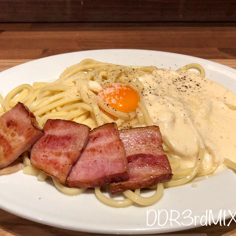 厚切りベーコンカルボナーラタベルナ風 M(タベルナ トーキョー)