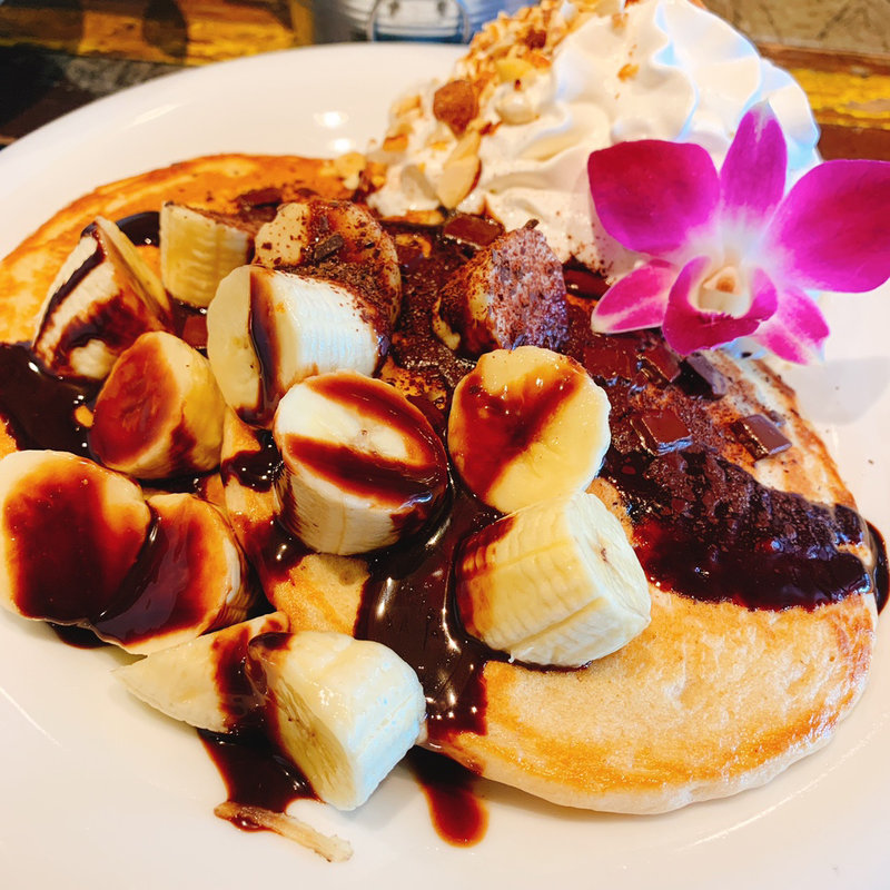 チョコバナナパンケーキ(ALOHA TABLE ペリエ千葉)