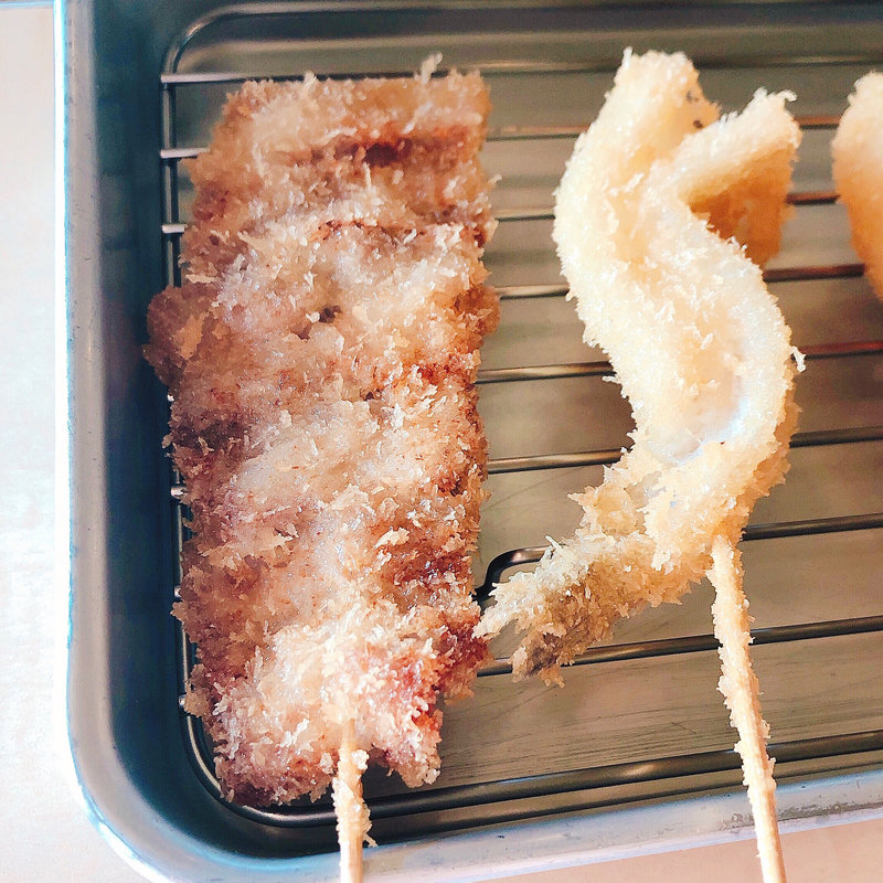 生ビール＋おまかせ串5本と一品つき(三茶 喜楽堂)