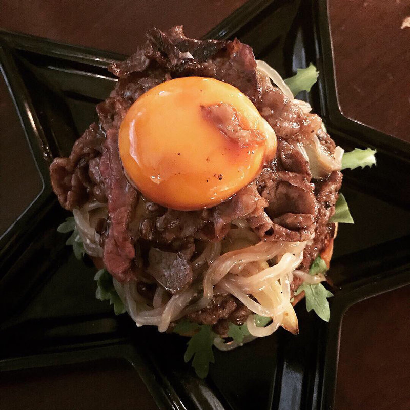 1周年限定 スキヤキバーガー(アルデバラン )