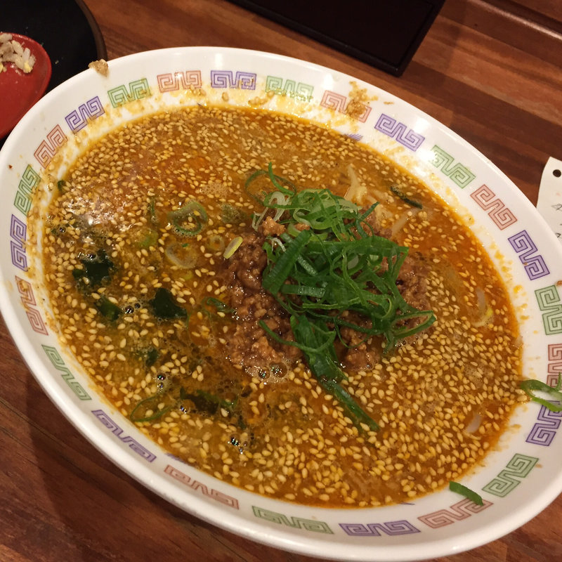 担々麺+炒飯(中華酒屋 いっと)