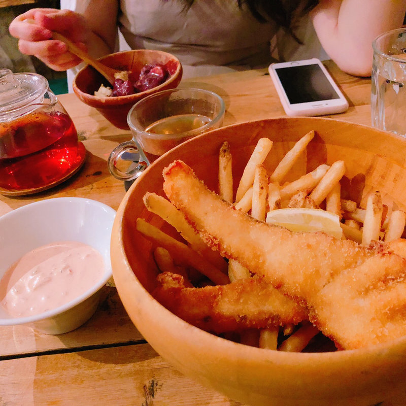 フィッシュアンドチップス(ボンダイカフェ)