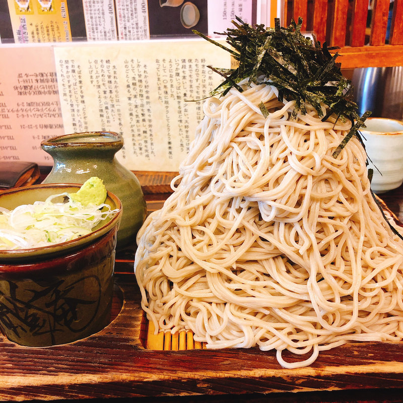 ざるそば 富士山盛り(味奈登庵 総本店)