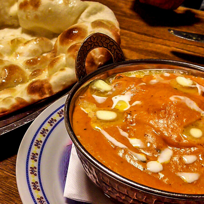 チキンバターカレー(インドレストラン ラム)