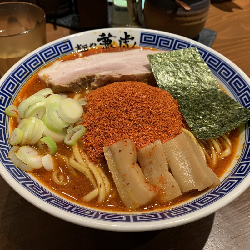 辛辛魚らーめん(麺や兼虎 天神本店)