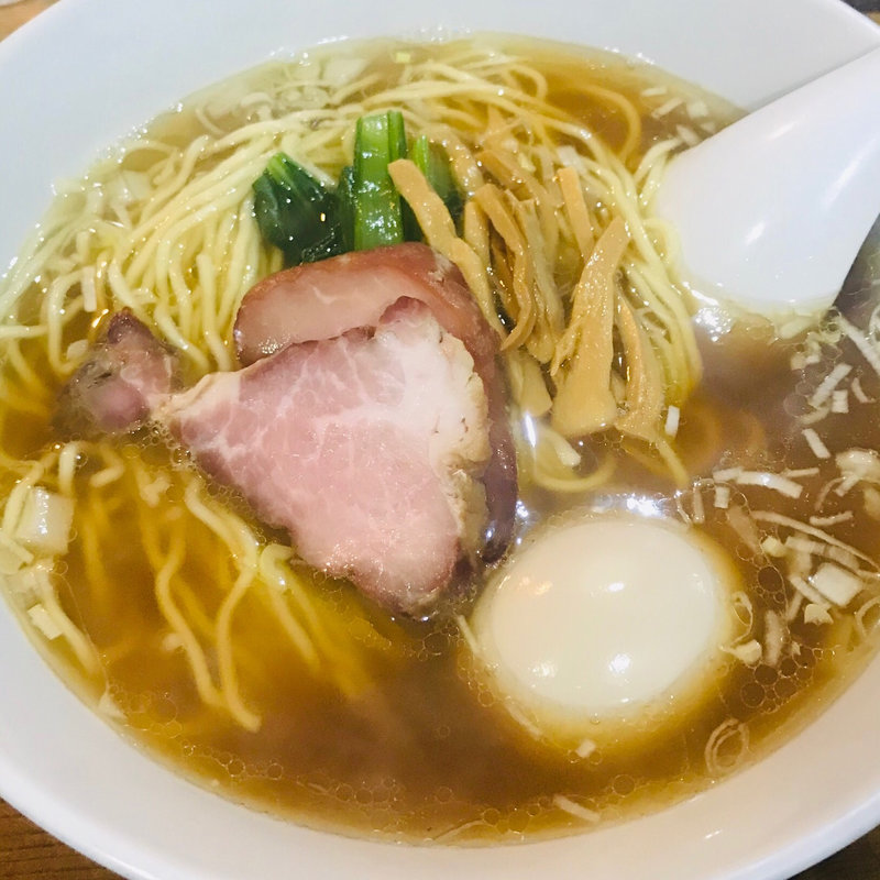 醤油ラーメン(らーめん穀雨)