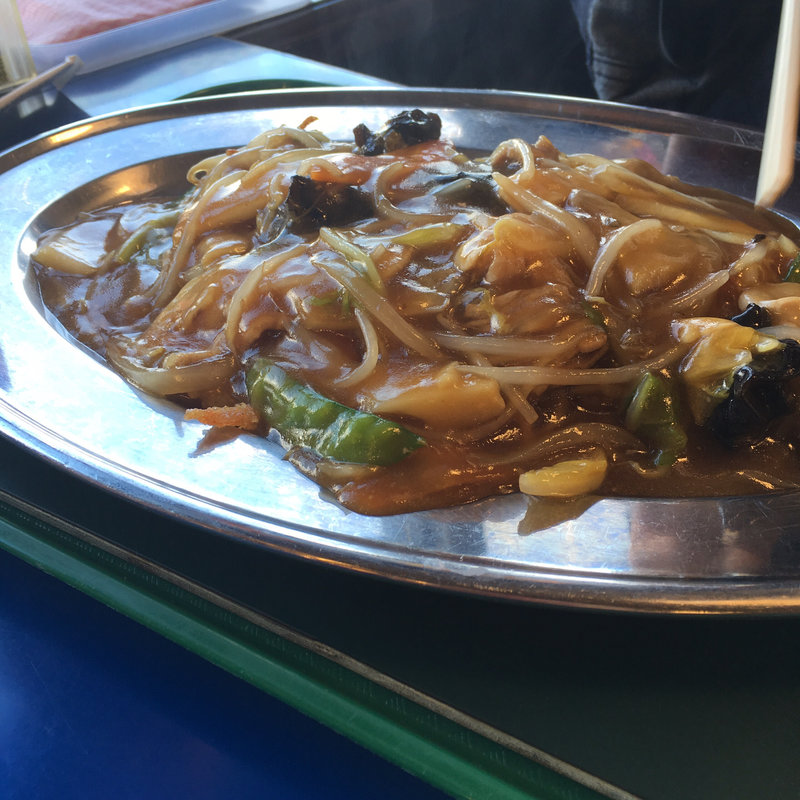 あんかけ焼そば(ラッキーピエロ 本通店)