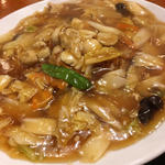 あんかけ焼そば(ラーメン屋 まつ笠 )