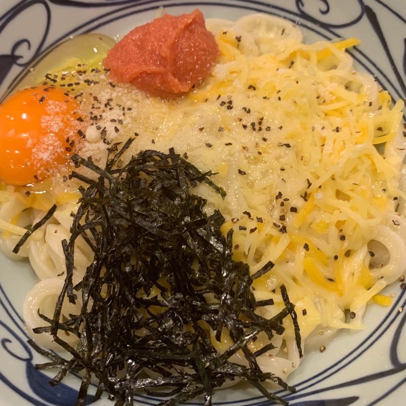 明太チーズ釜玉大(丸亀製麺川崎ソリッドスクエア - 閉店)