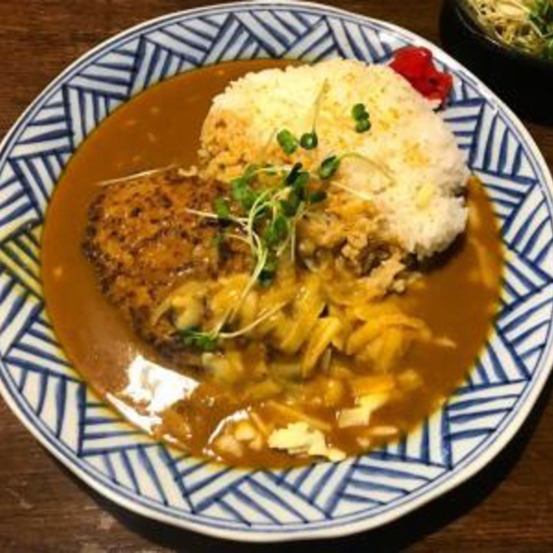 ハンバーグカレー(レードル )