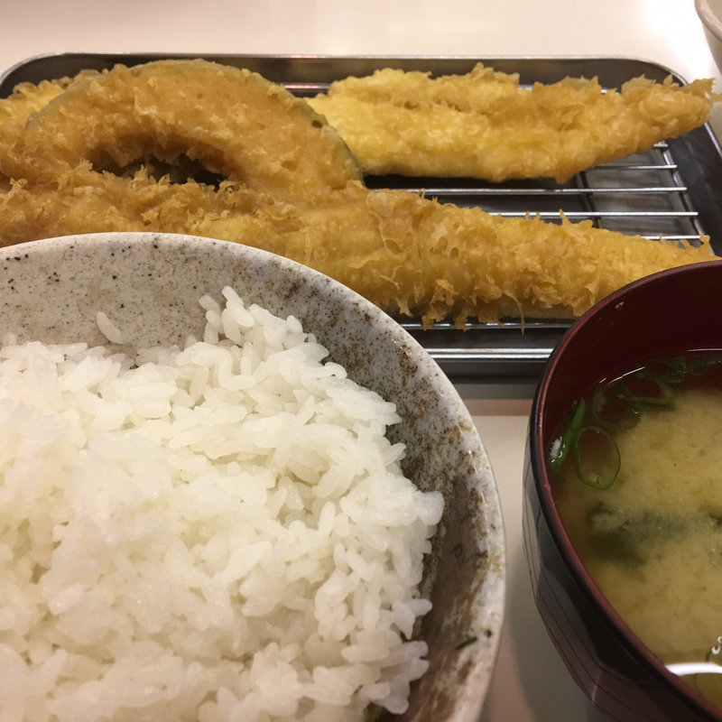 あなご定食(天ぷら家えび蔵 )