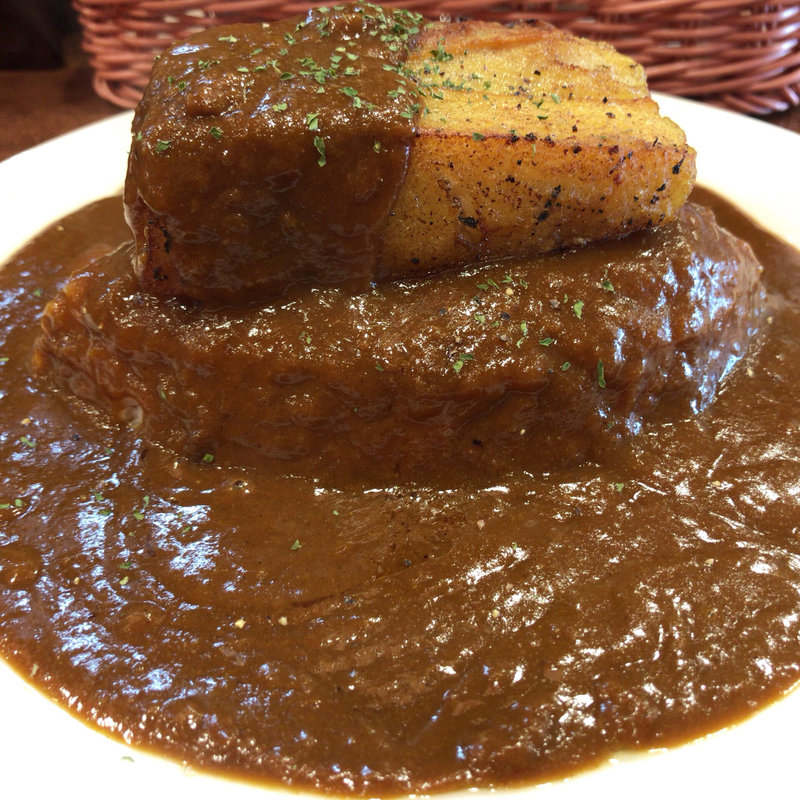 皮付き豚バラブロックカリー(いずみカリー 水道橋店)