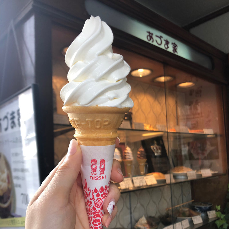 北海道ソフトクリーム(あづま家)