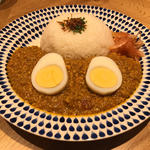 暁タップス特製キーマカレー