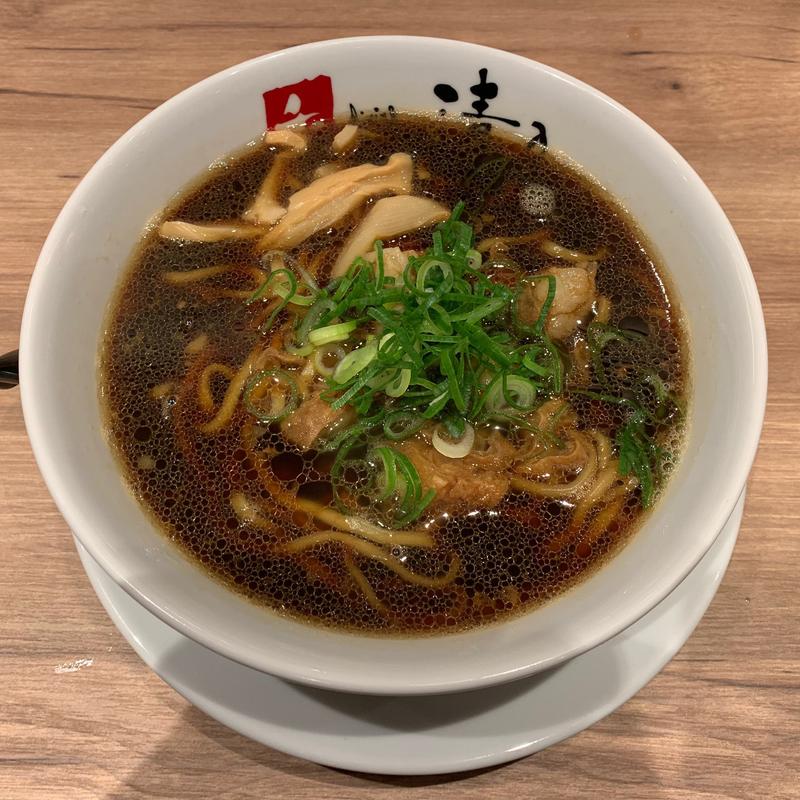 角長 醤油 匠 トリュフ仕立て(和 dining 清乃 なんばラーメン一座店)