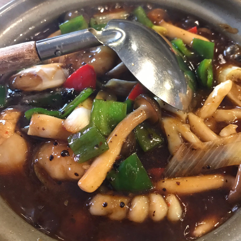 海鮮砂鍋飯定食(中国料理 源烹輪)