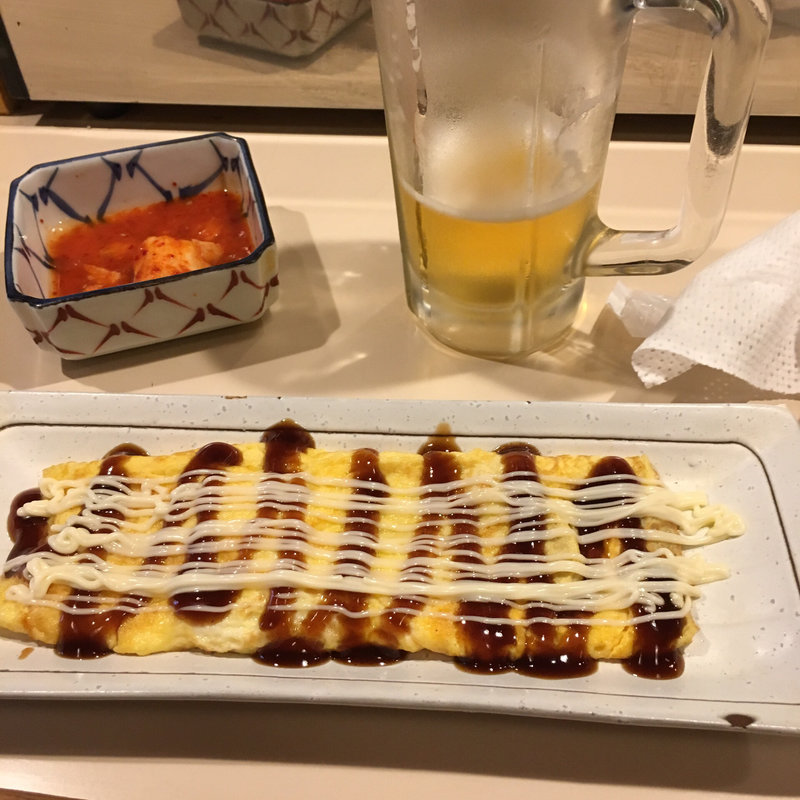 とんぺい焼き(居酒屋ジョニー)