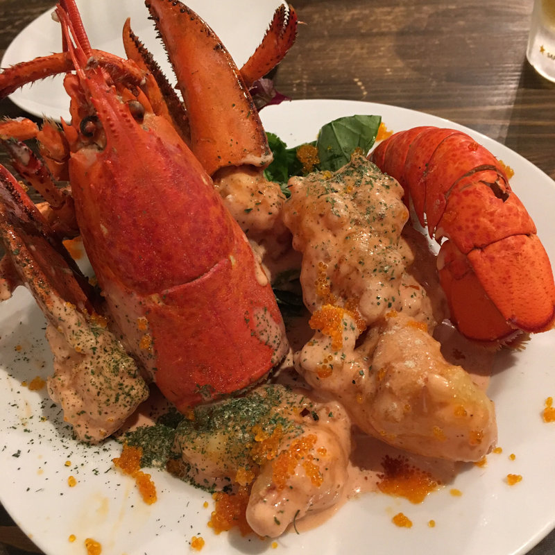 エビのアメリケーヌ(エゾバルバンバン)