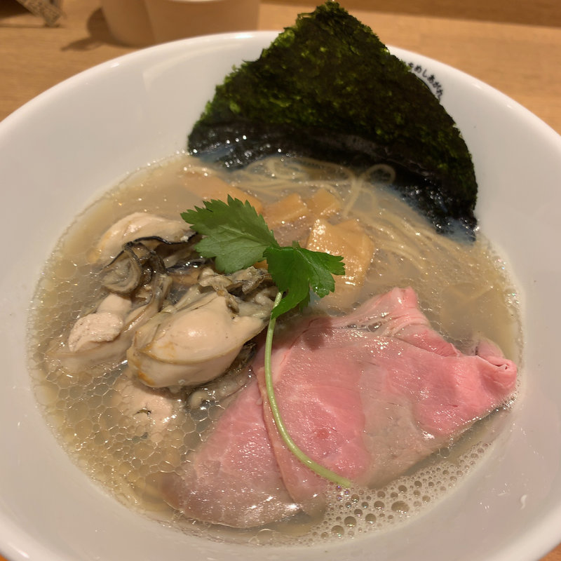 寿製麺 牡蠣蕎麦(むぎくらべ)