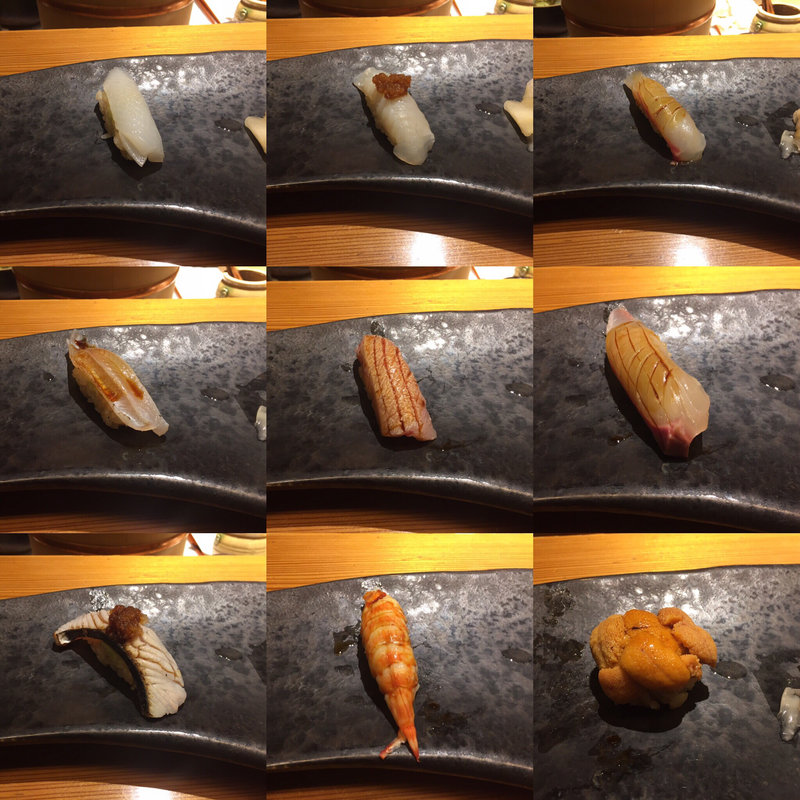 にぎりセット(鮨とびこめ)