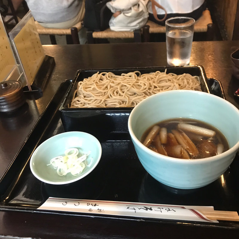 鴨南せいろ(神田まつや)