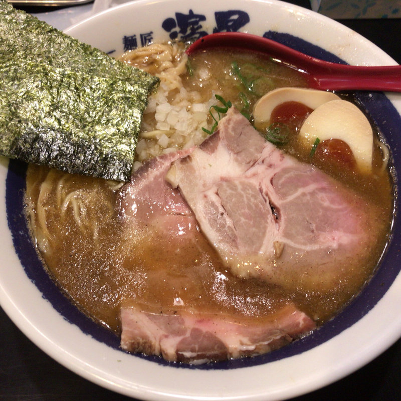 濃厚煮干しそば＋味玉(濃厚煮干しそば 麺匠 濱星 溝の口店)